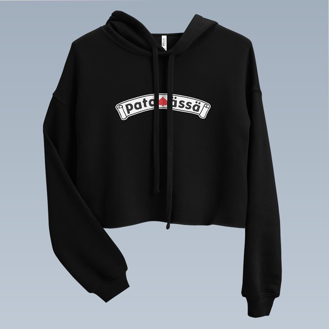 Pataässä Crop Hoodie