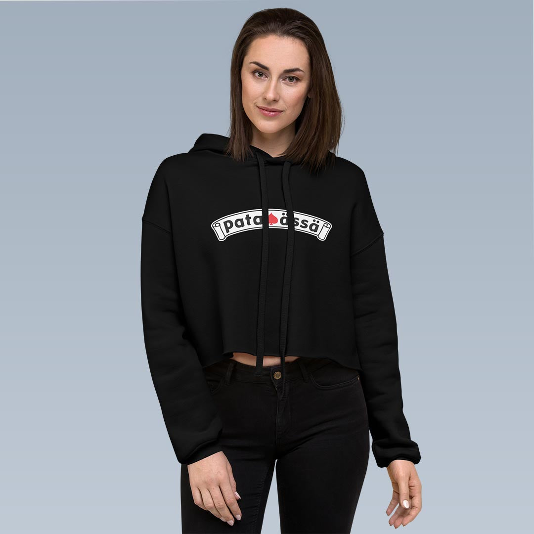 Pataässä Crop Hoodie