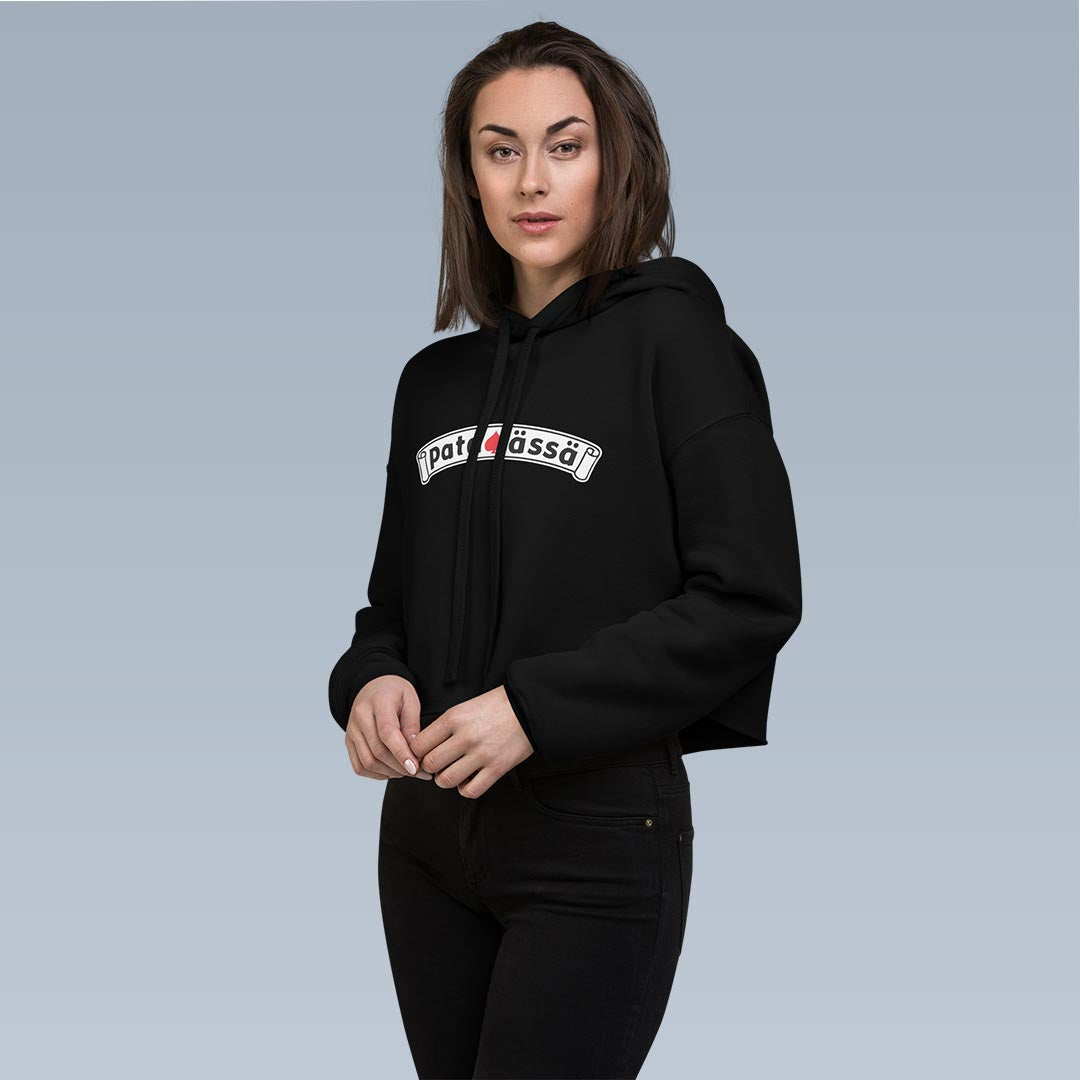 Pataässä Crop Hoodie