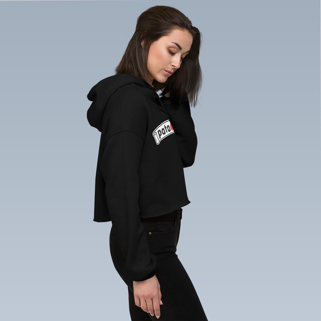 Pataässä Crop Hoodie