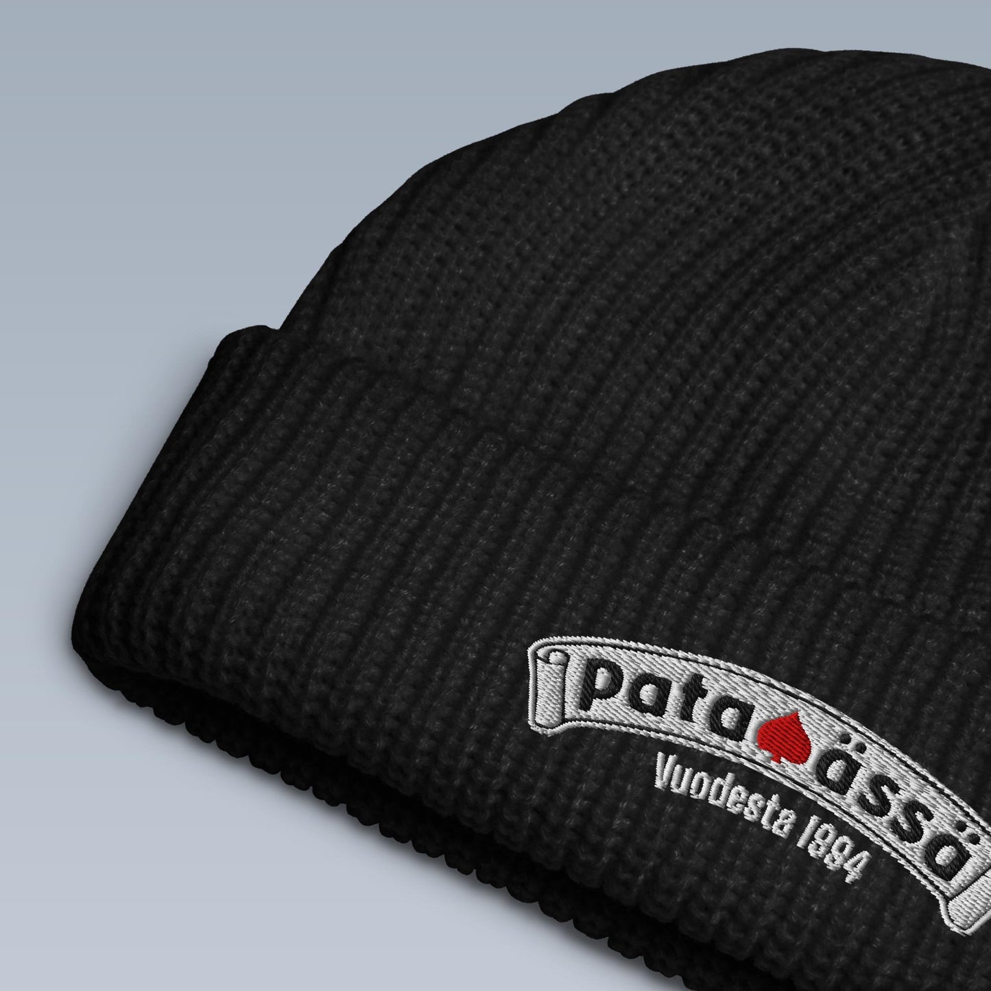 Pataässän musta juhlavuoden pipo unisex