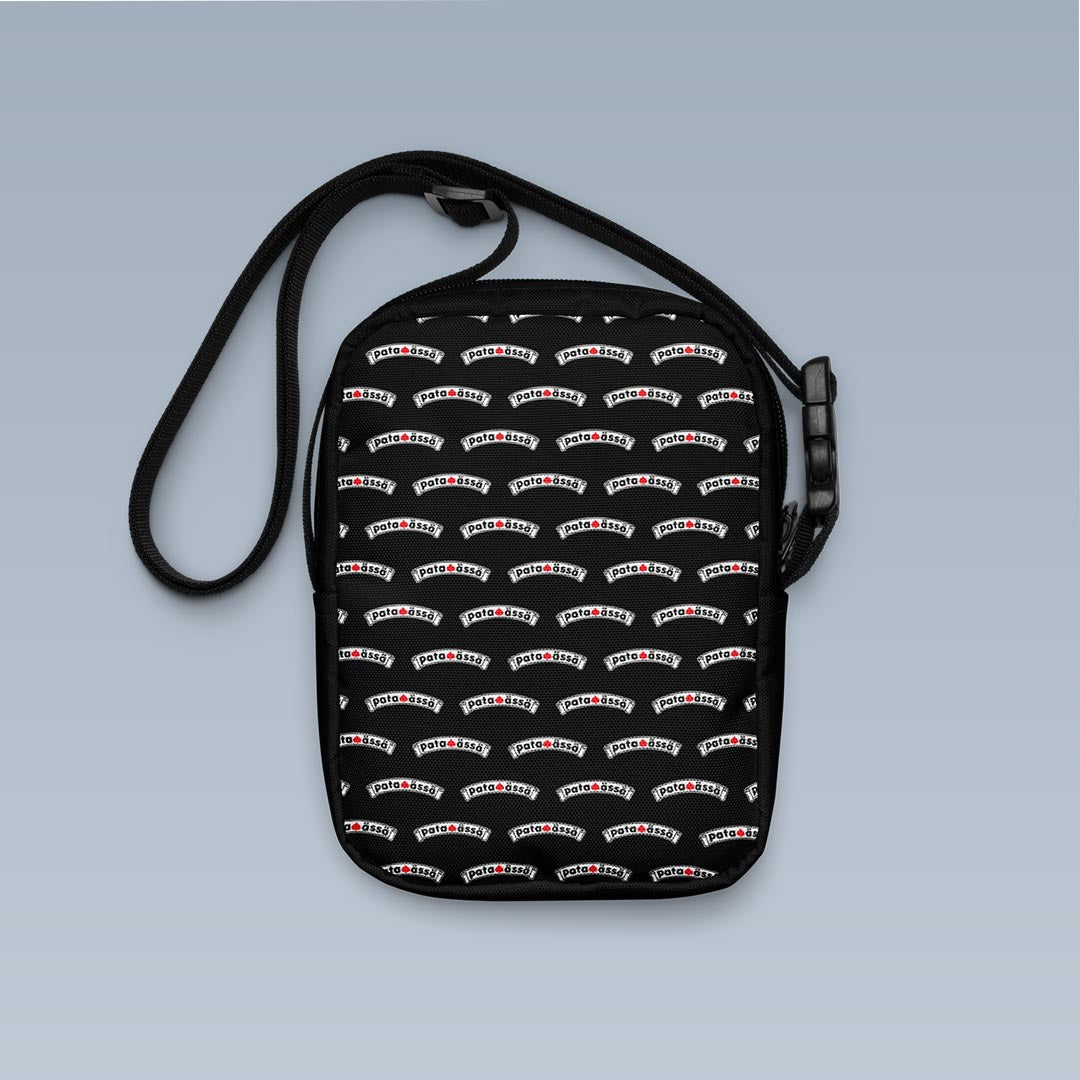 Pataässä-olkalaukku unisex