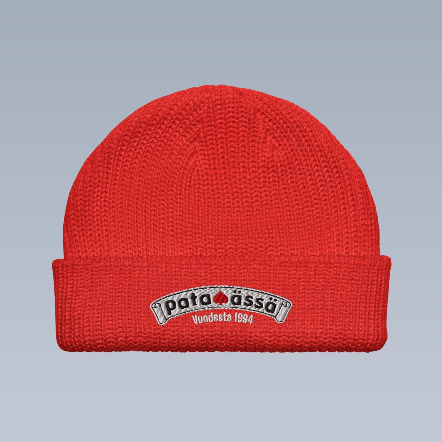 Punainen Pataässä Fisherman -pipo unisex