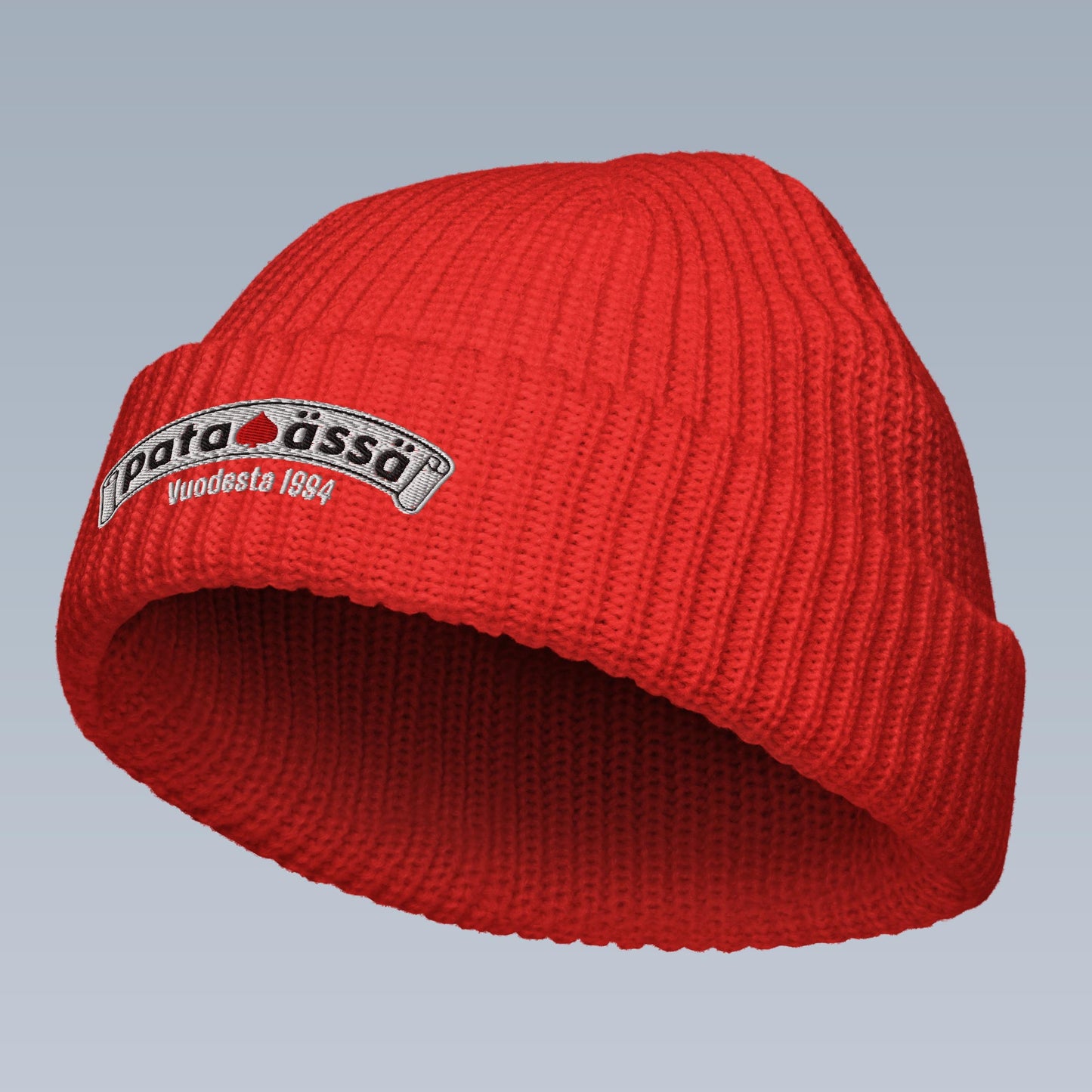 Punainen Pataässä Fisherman -pipo unisex