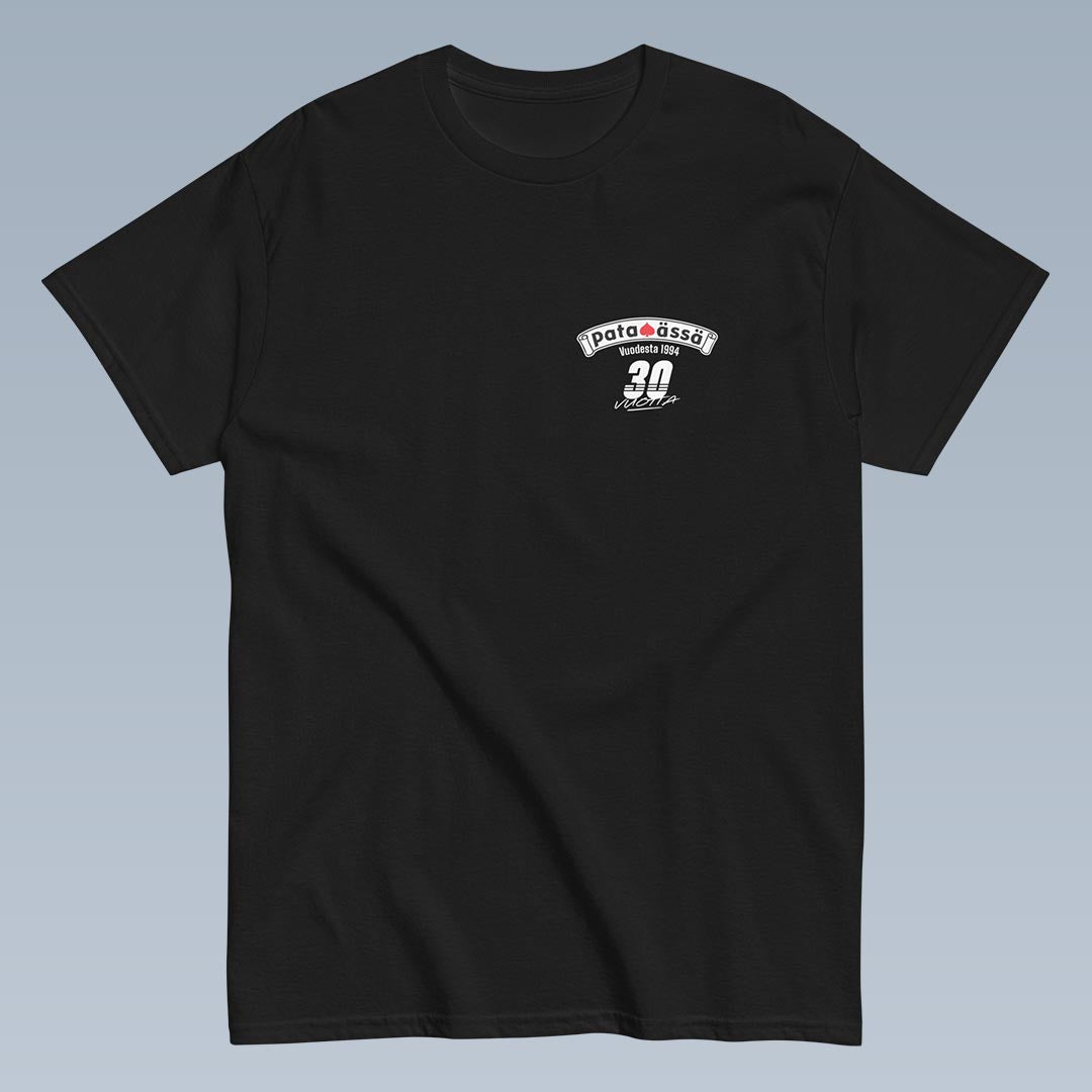 Pataässä hillitty juhla t-paita unisex